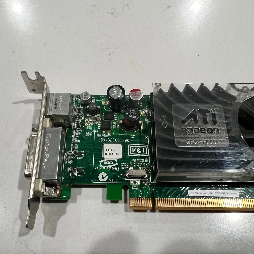 ATI Radeon B276 Graphics Card 109-B27631-00 PCIe DVI S-Video Video Card